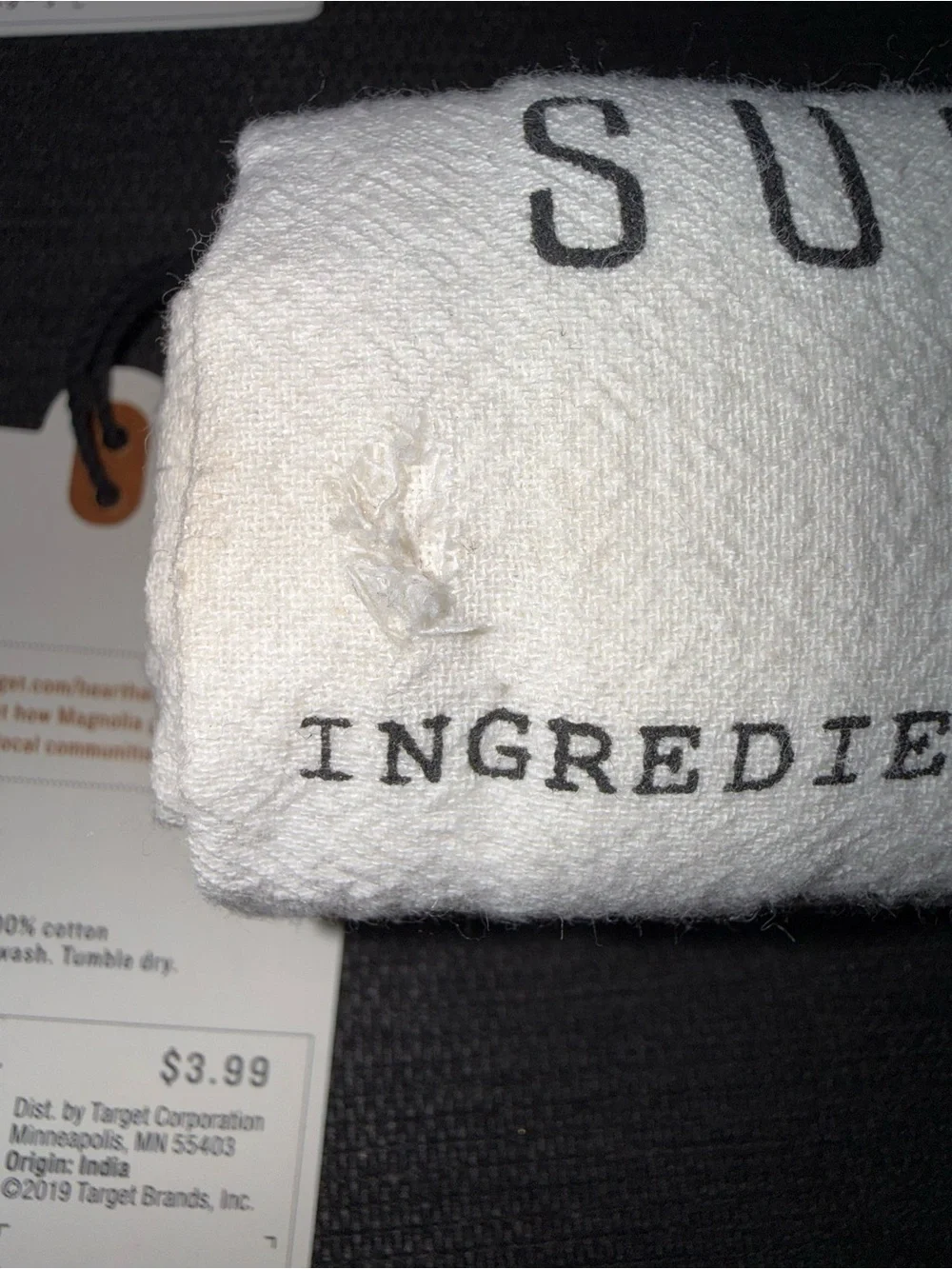 Hearth & Hand set of 2 recipe towels